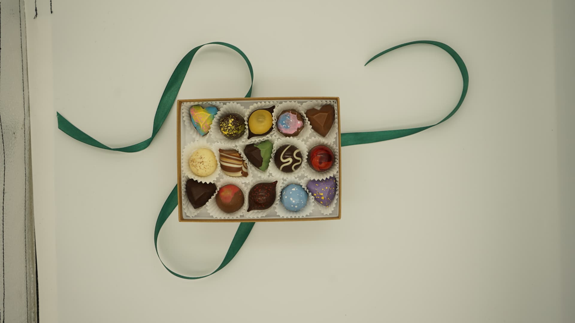Gift Presentation Box with Ribbon